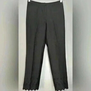 Ann Taylor Loft Linen Blend Black Women's Pants (369)